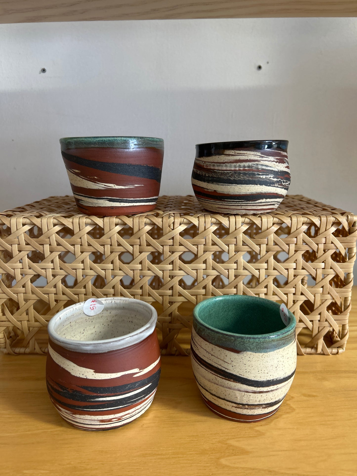 Taya's Clay Creations - Marble Cups