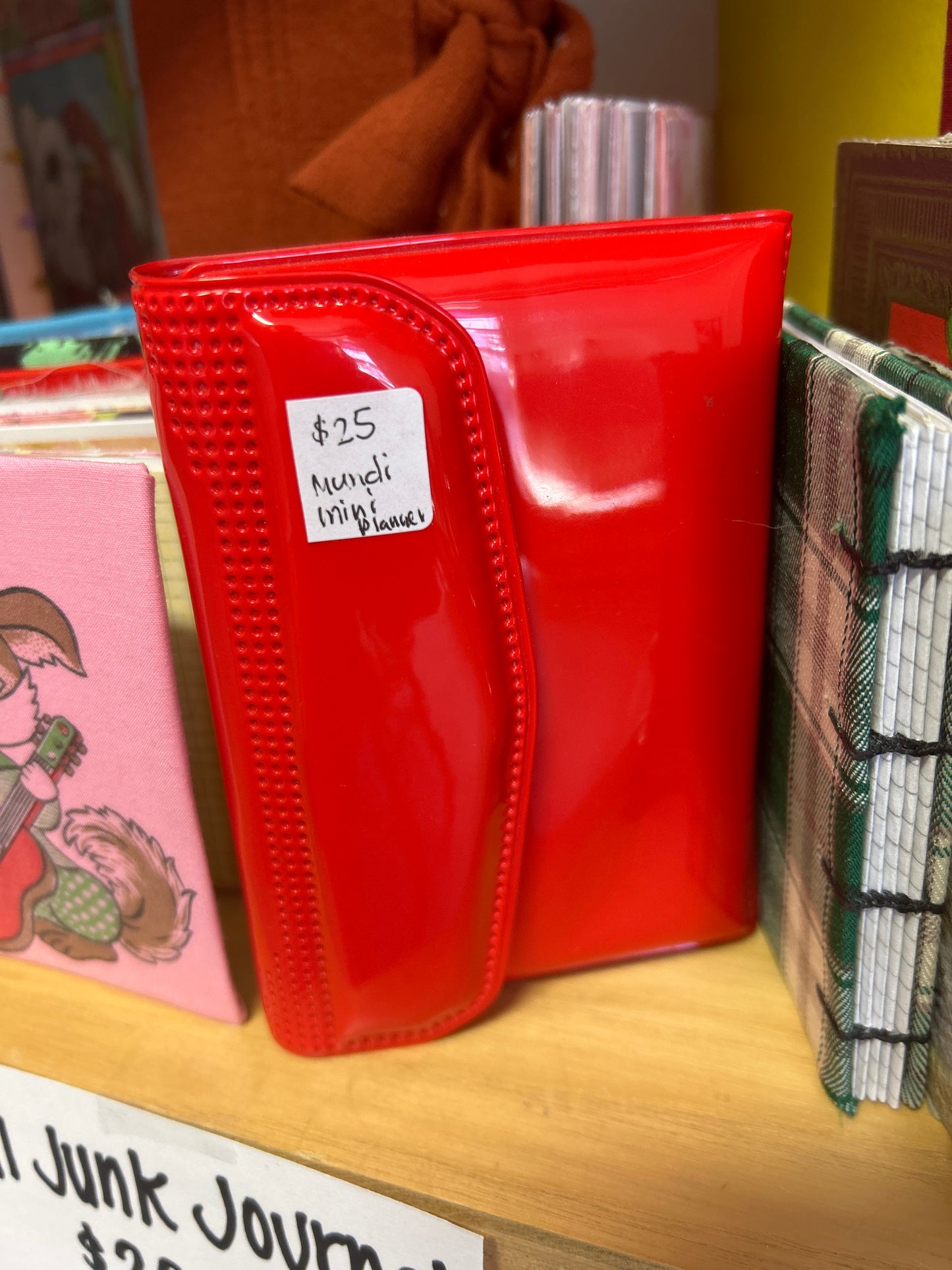 Morgan's Miscellany - Red Mendi Mini Planner