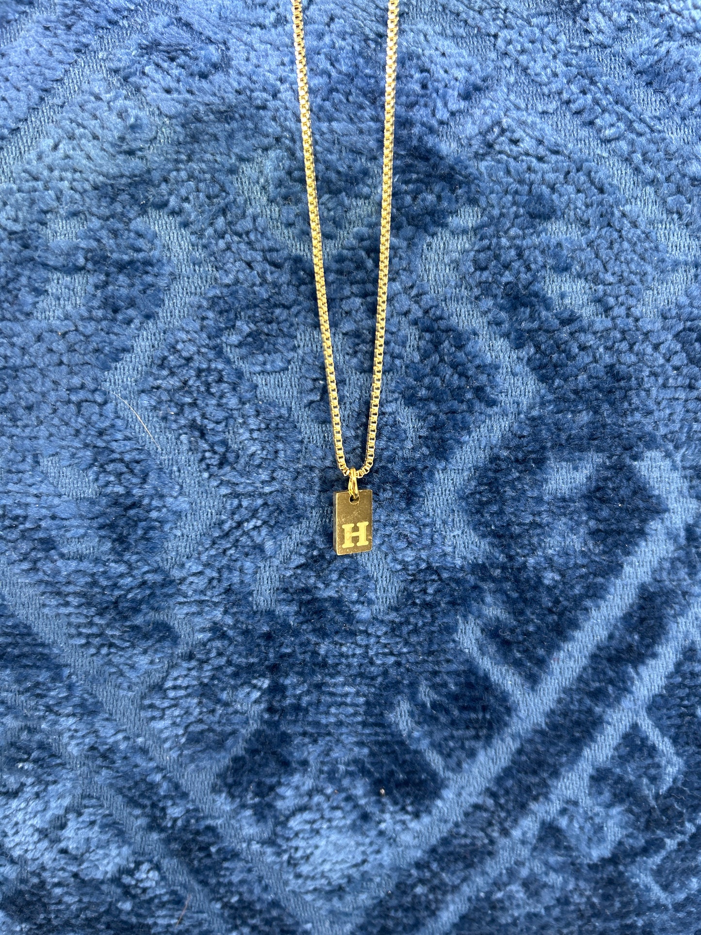 3 Grace Jewelry - Solid Initial Necklace