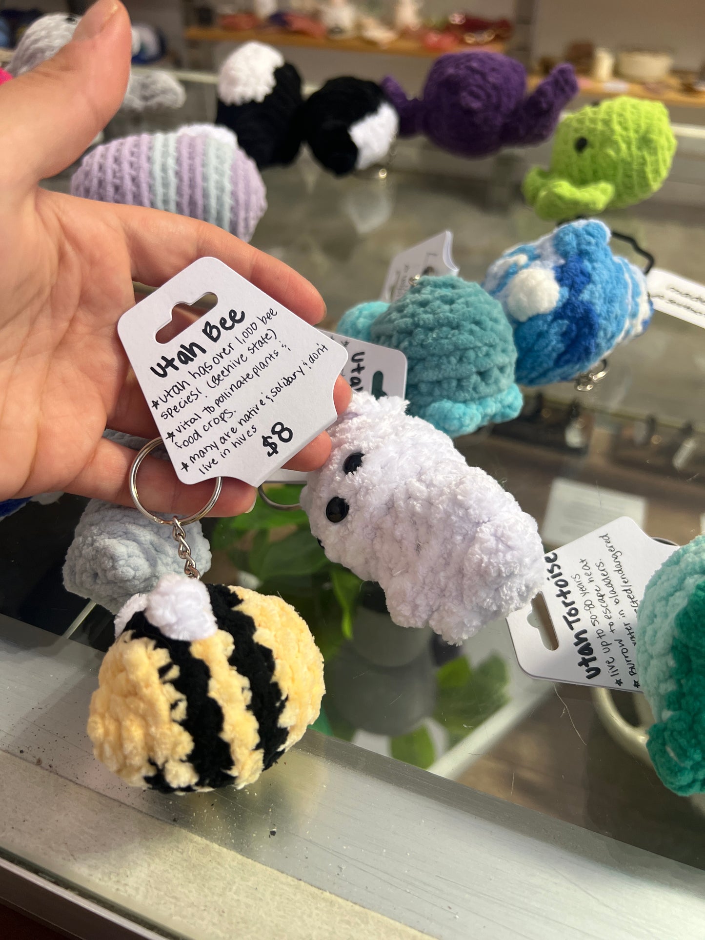 Southern Utah Market - Crochet Keychain