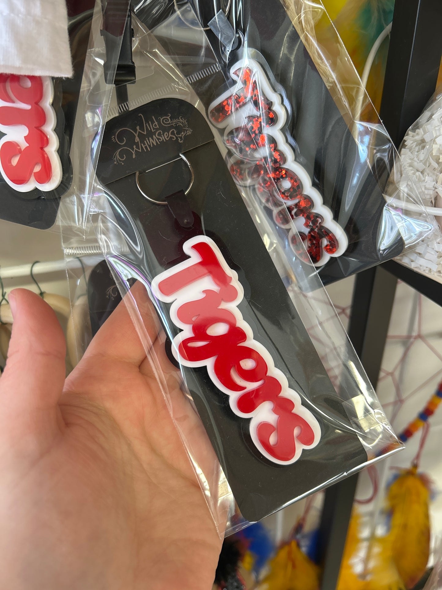 Wild Whimsies - Acrylic Bag Tag