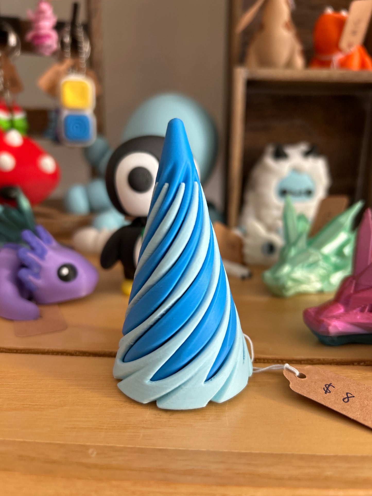 Omni 3D - Fidget Spiral Cones