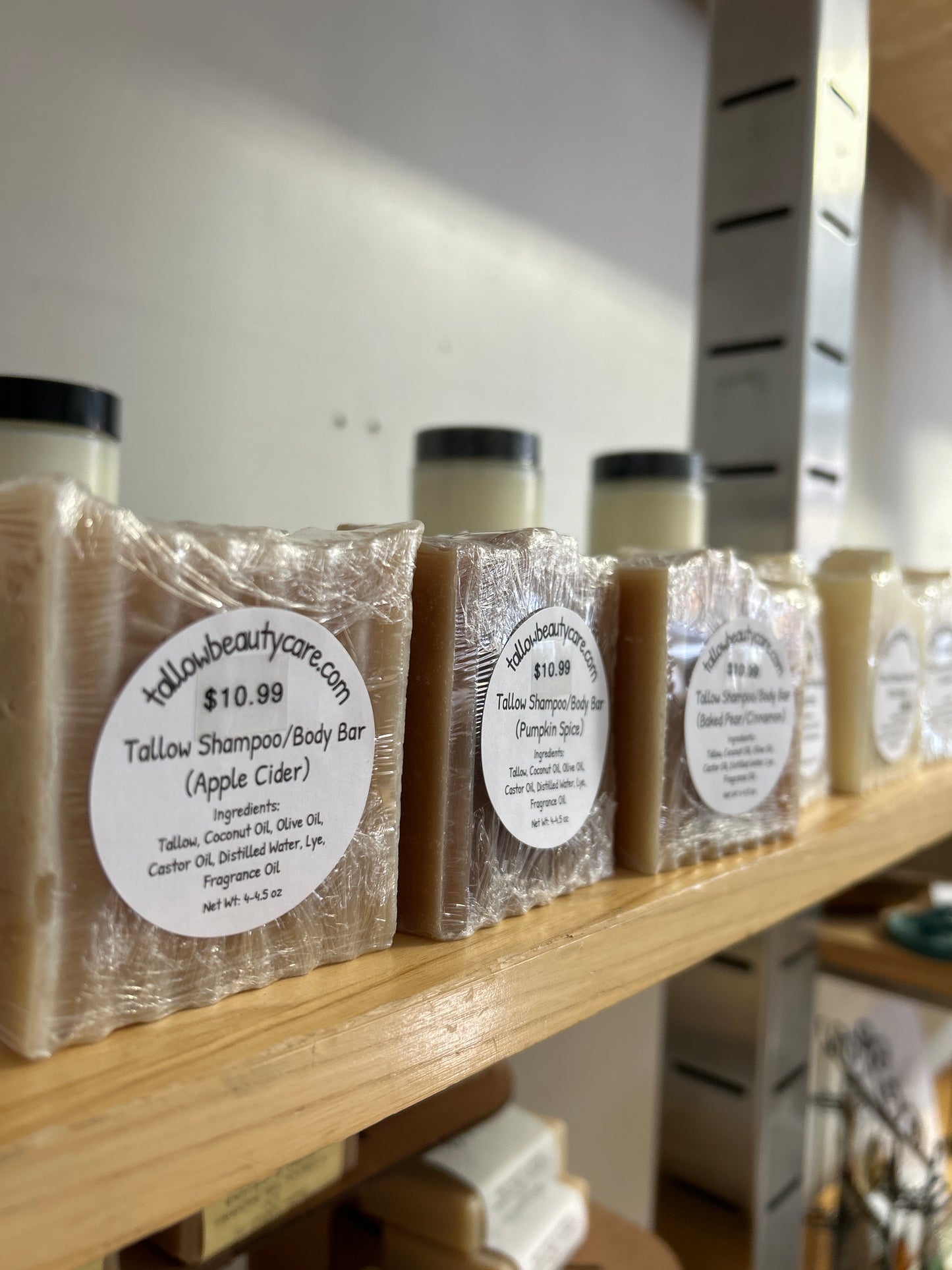 Tallow Beauty Care- Shampoo/Body Bar Soap