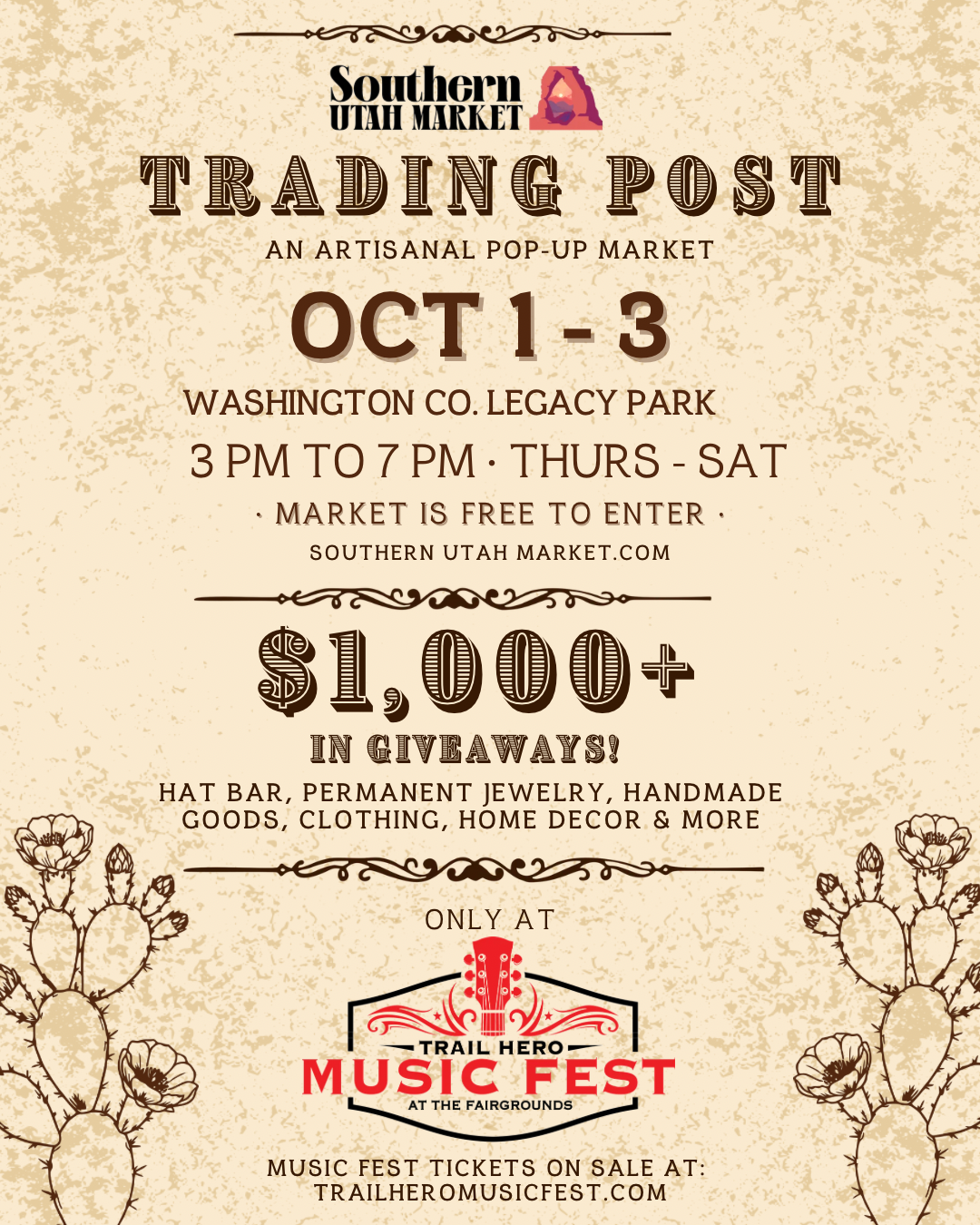 TRADING POST - Our newest Western Shopping Experience at Trail Hero Amplified