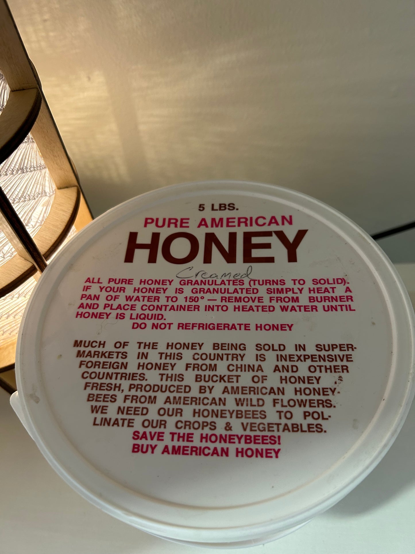 Grandpa Hunny's - 5lbs. Pure American Honey