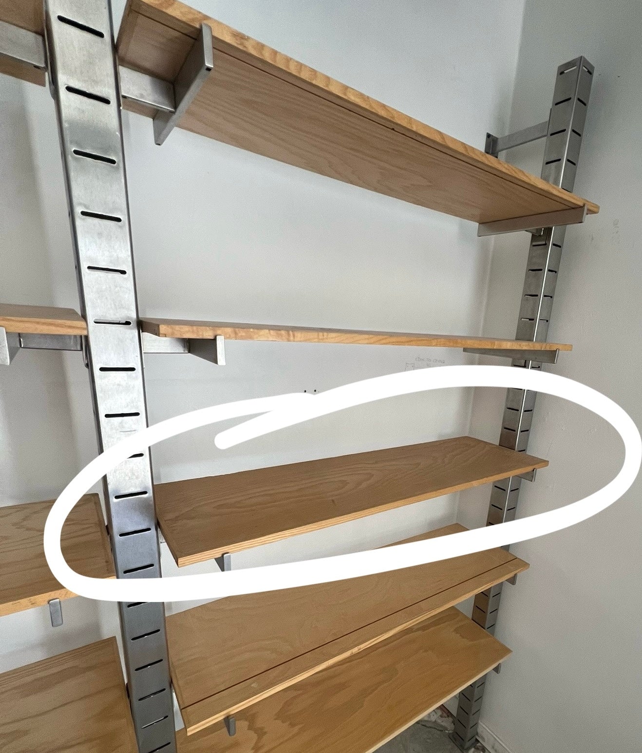 Single Shelf Featured Wall