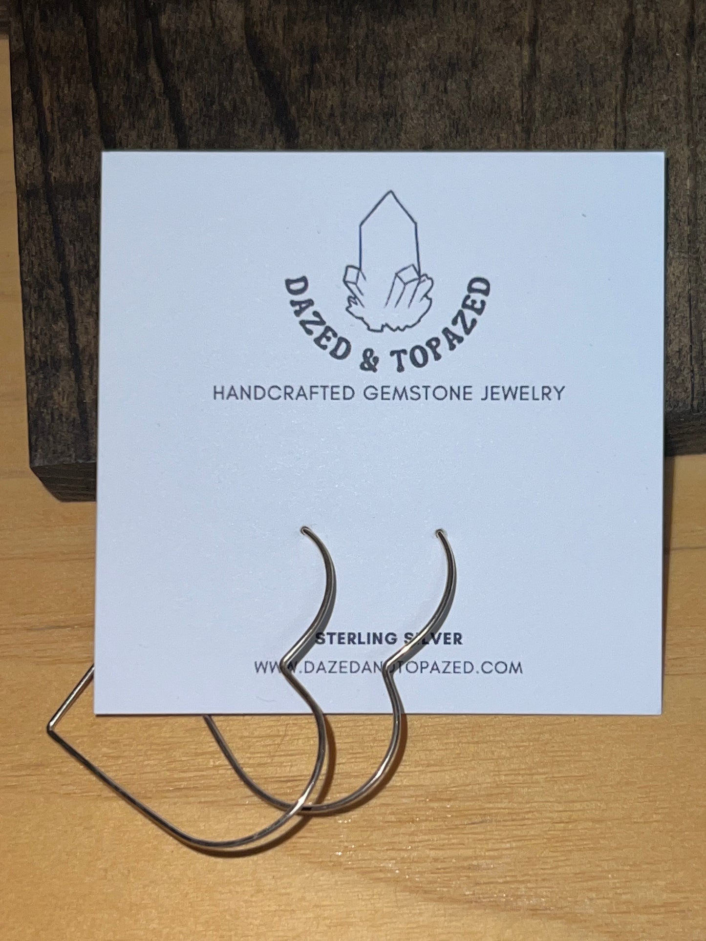 Dazed & Topazed - Heart Hoops