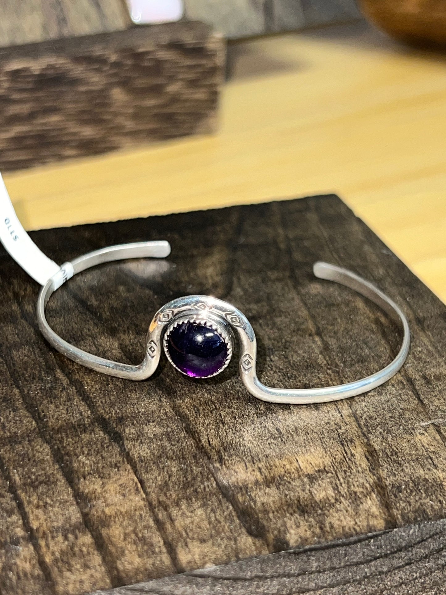 Dazed & Topazed - Amethyst Cuff Bracelets