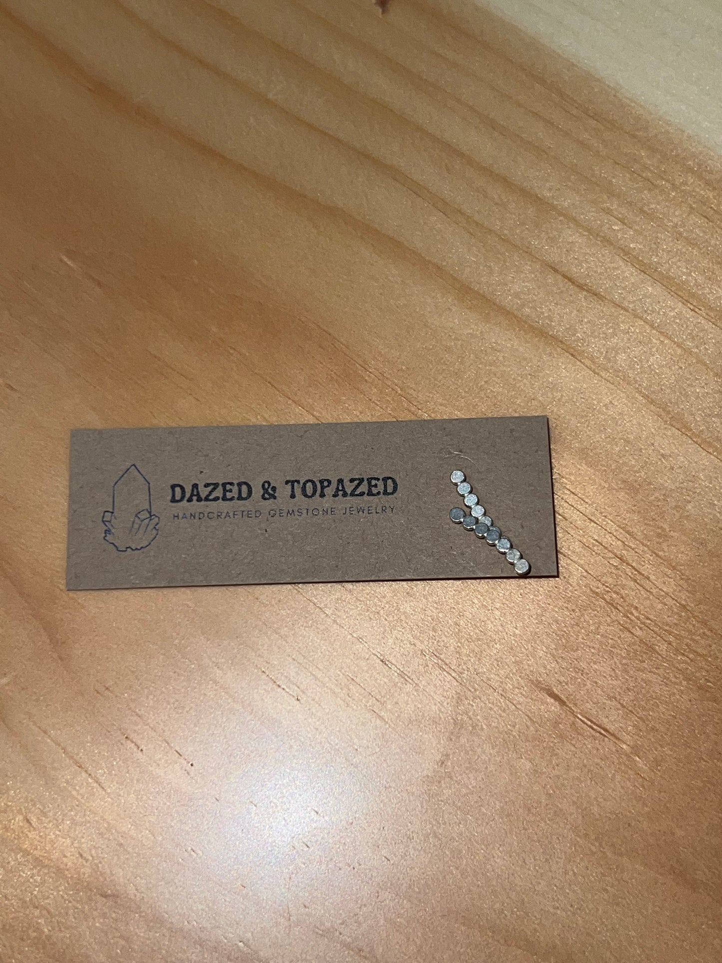 Dazed & Topazed - Constellation Crawler Earrings Gold