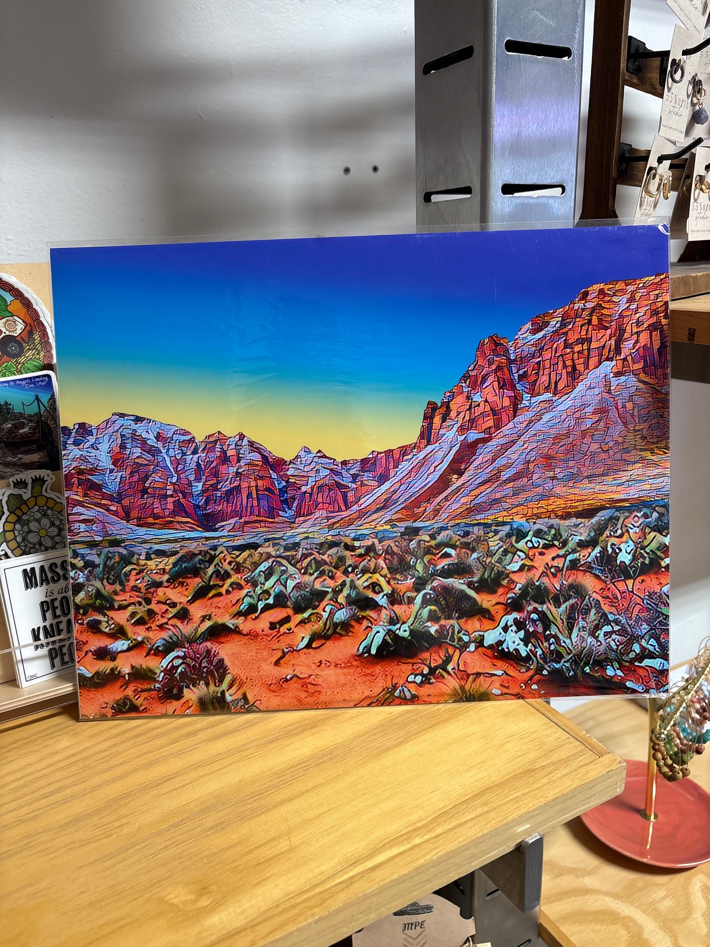 Desert Art Vibe - 11 x 14 Print