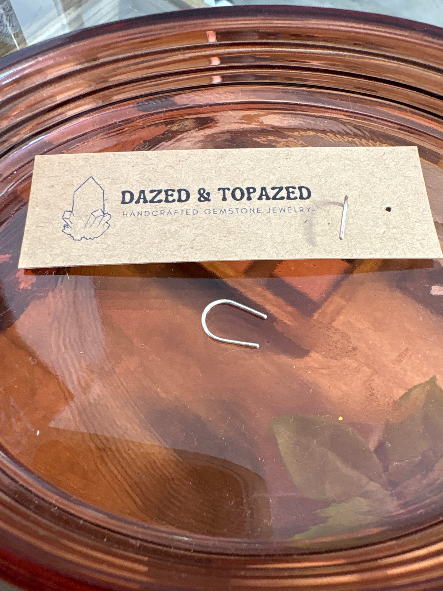 Dazed & Topazed - Mini Horseshoe Earrings Sterling