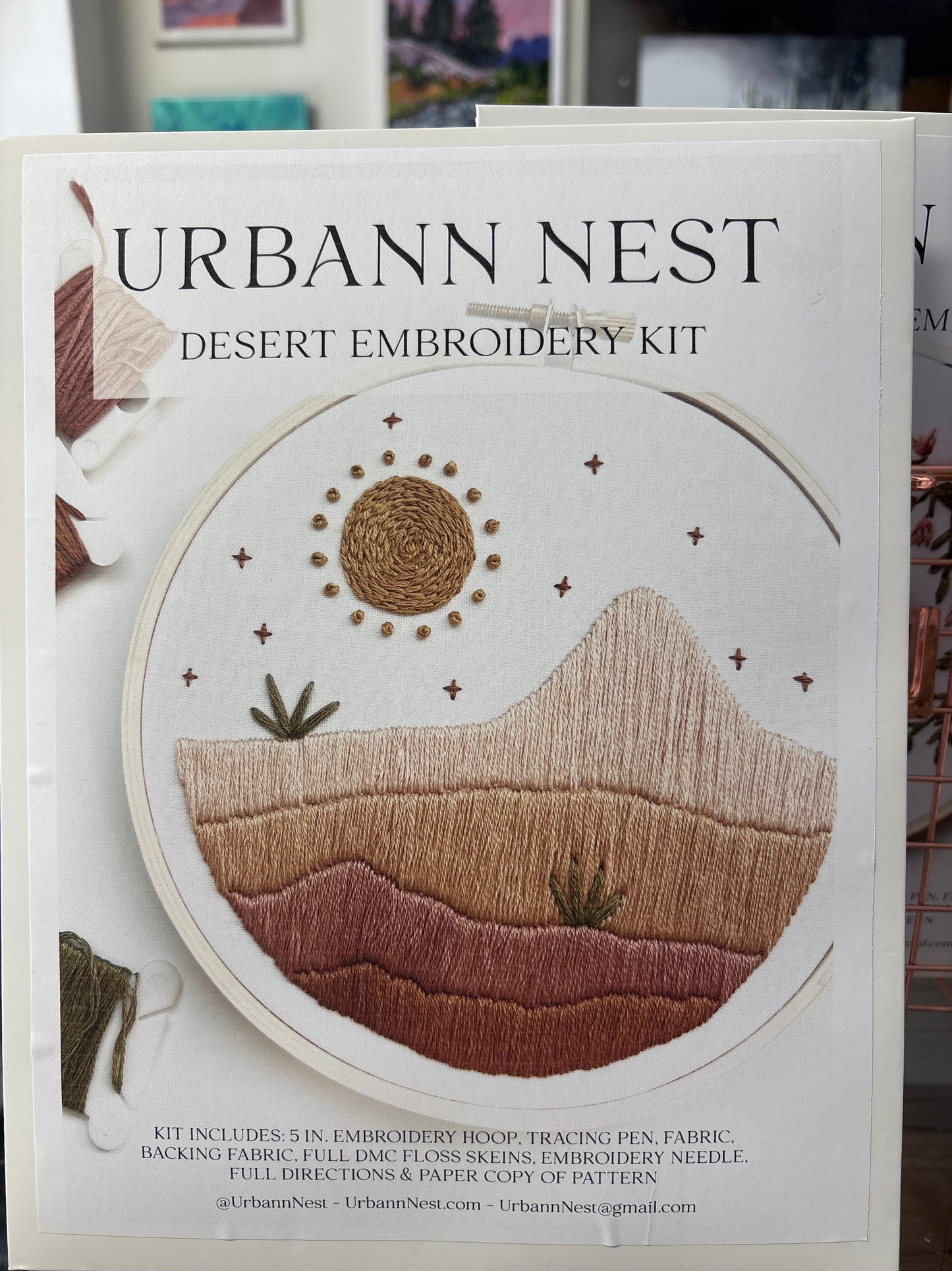 Urbann Nest - Embroidery Kit