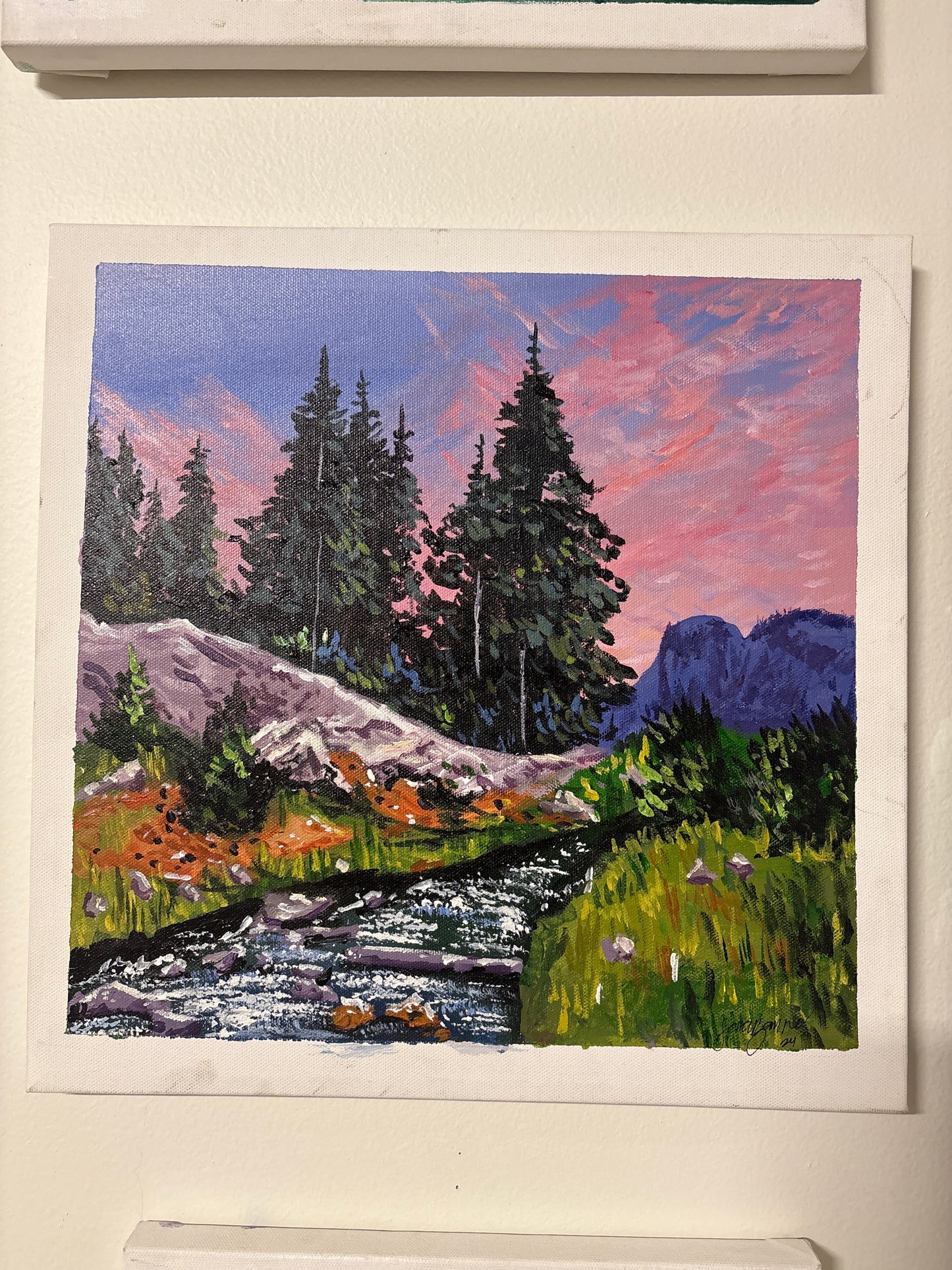 Sara Barker Art - Forest River