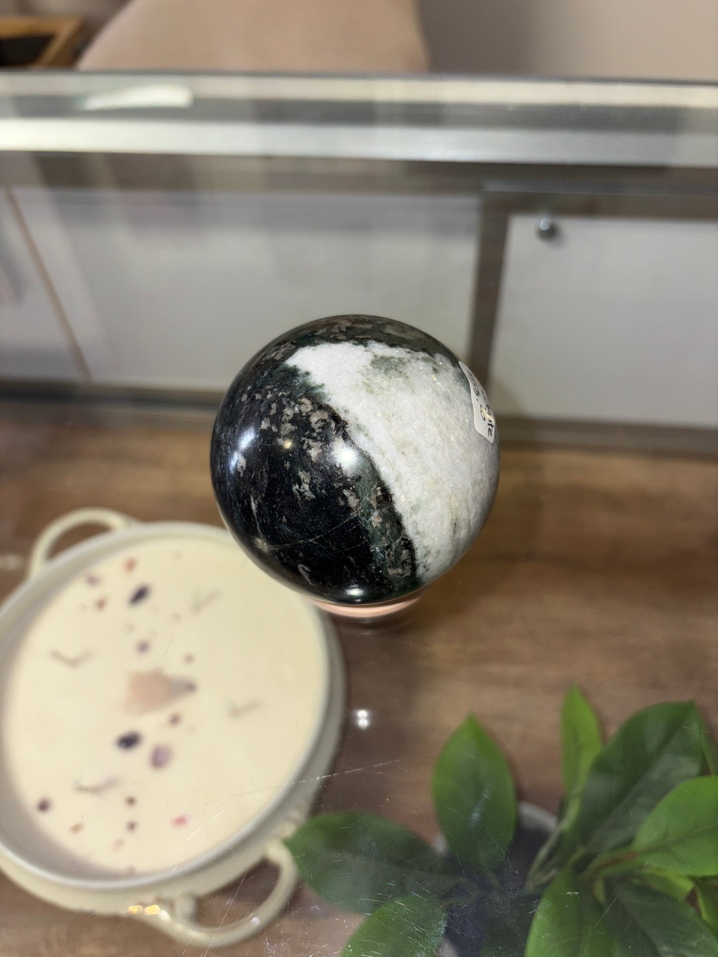 Agateway Apothecary - Moss Agate Sphere