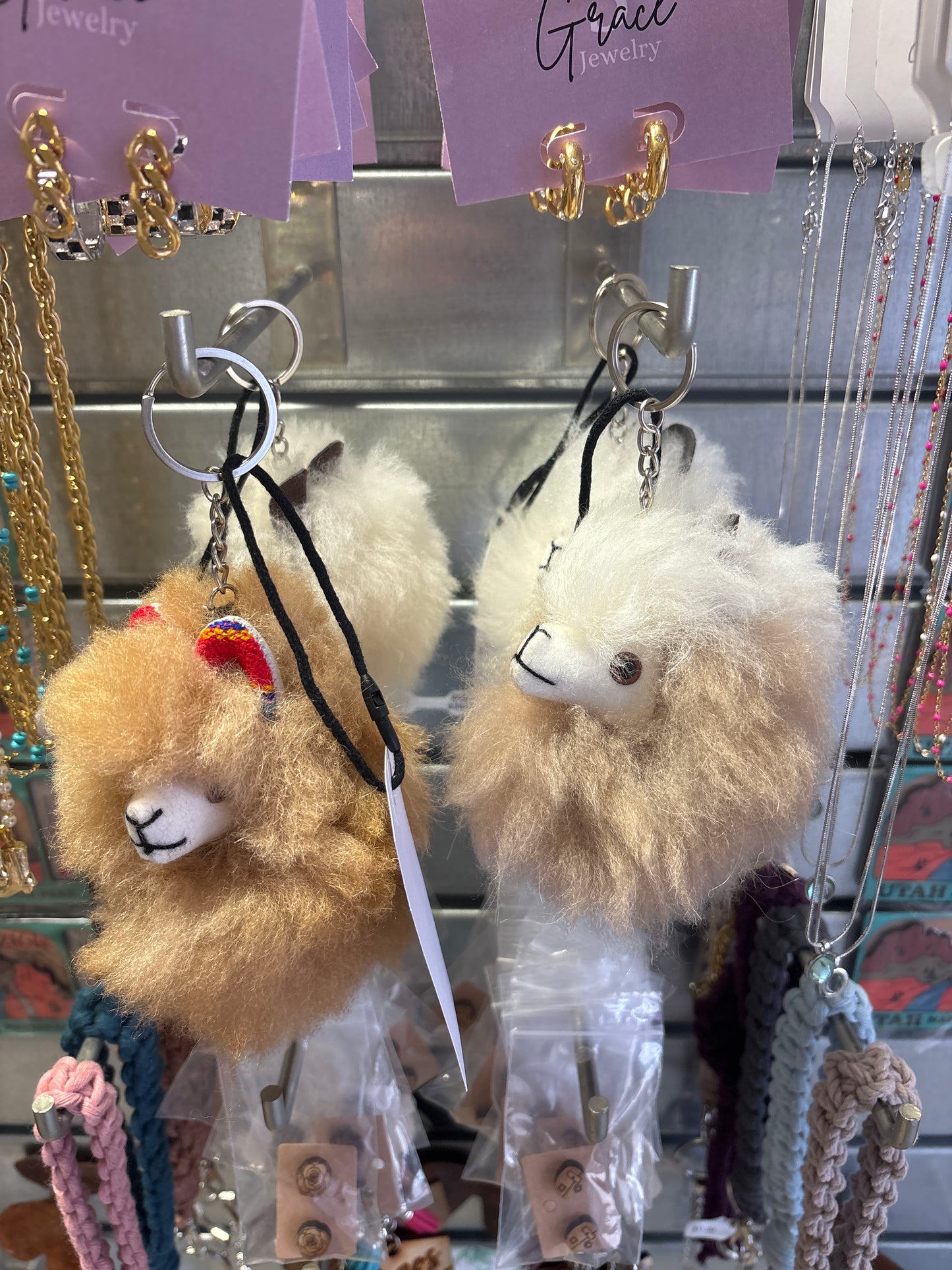 Southern Utah Market - Alpaca Keychain