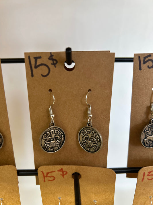 Beatifically G - Zodiac Earrings