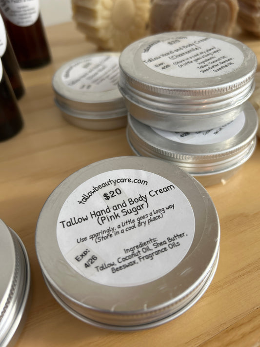 Tallow Beauty Care- Hand/Body Cream