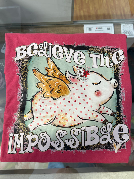 Wild Whimsies - Believe Pig Adult Size