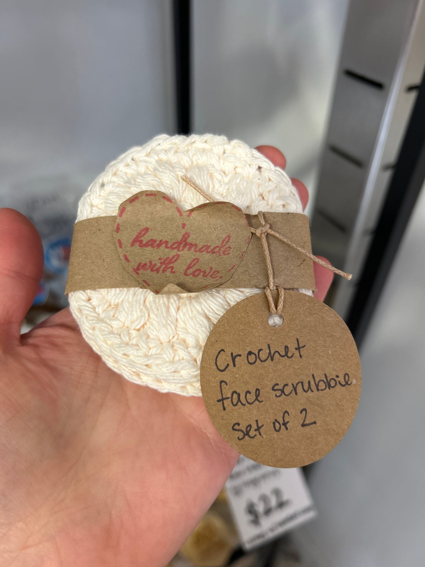 Southern Utah Market - Crochet Face Scrubbie Set of 2