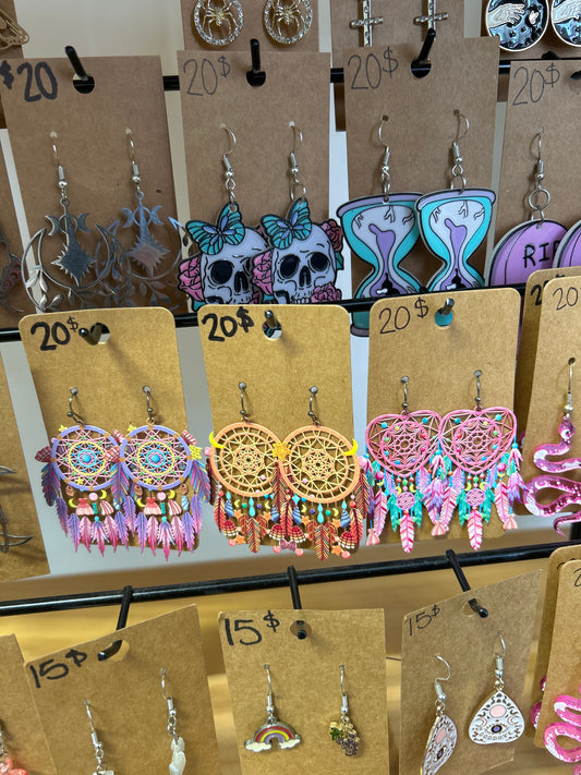 Beatifically G - Dream Catcher Earrings