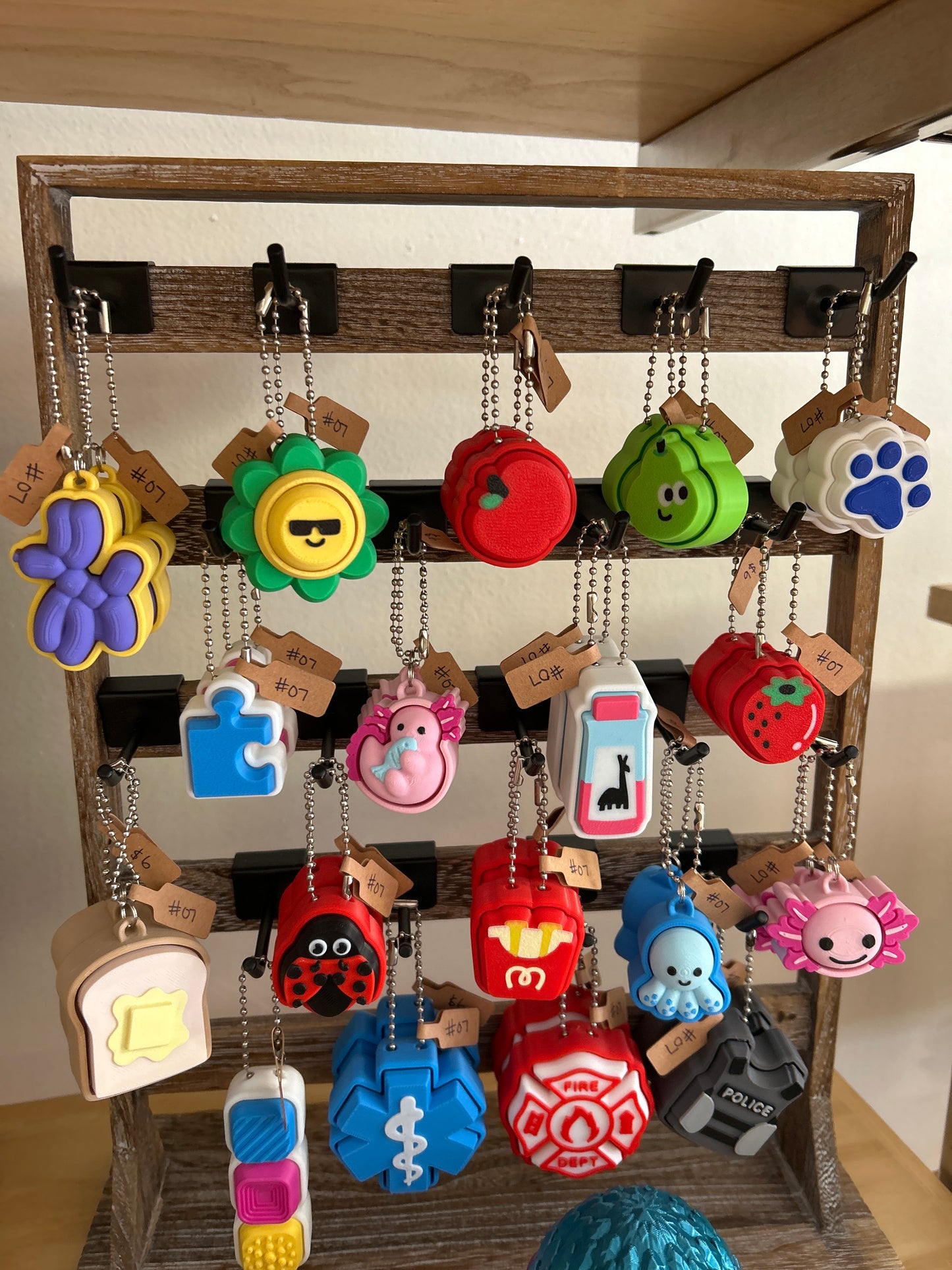 Omni 3D - Basic Clicker Button Keychain