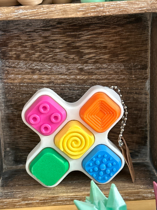 Omni 3D - Textured Button Clicker w/ 5 Buttons