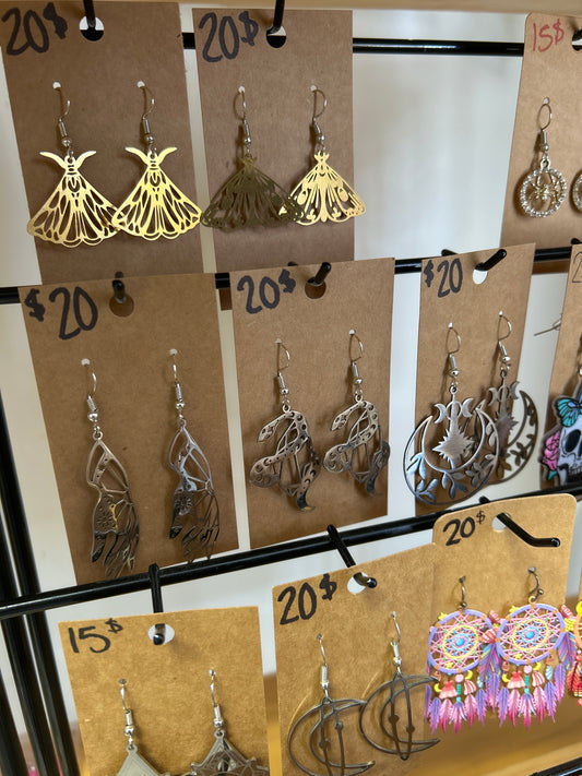 Beatifically G - Silver Earrings