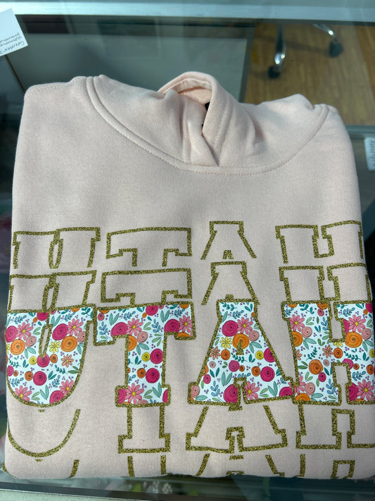 Wild Whimsies - Blush Pink Adult Hoodie