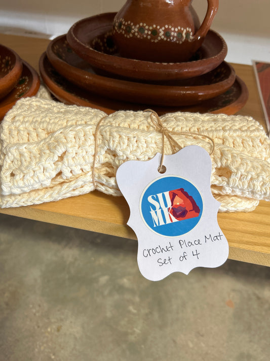 Southern Utah Market - Crochet Place Mat Set of 4