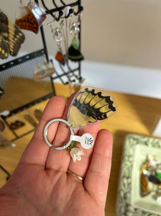 LoveBug Accessories - Regular Butterfly Wing Keychain