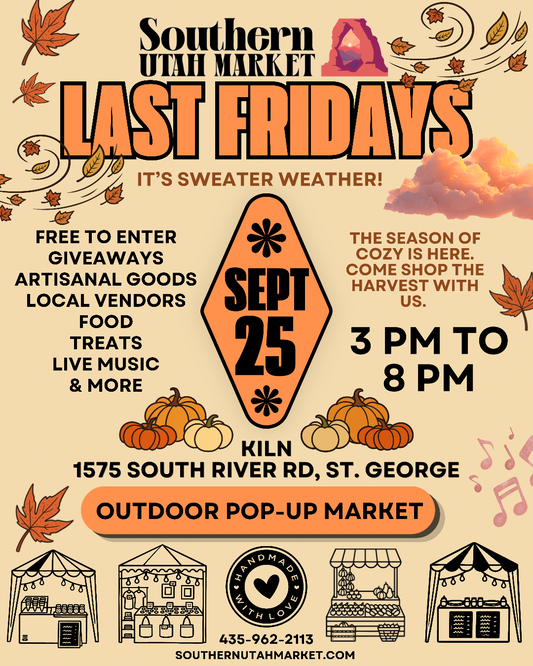 Last Fridays: SEPT 25 2026 • READ DESCRIPTION