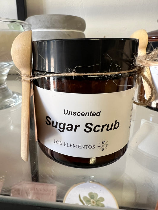 Unscented Sugar Scrub 4 oz
