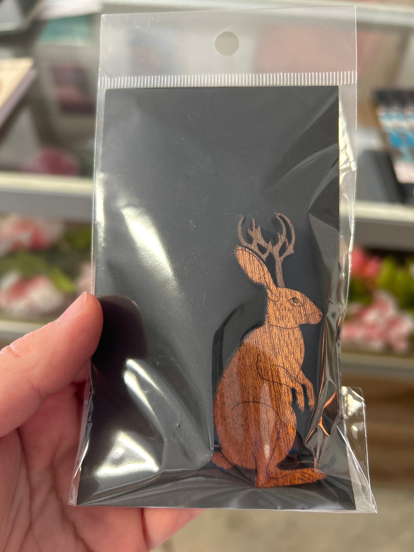 Wild Whimsies - Jackalope Magnet