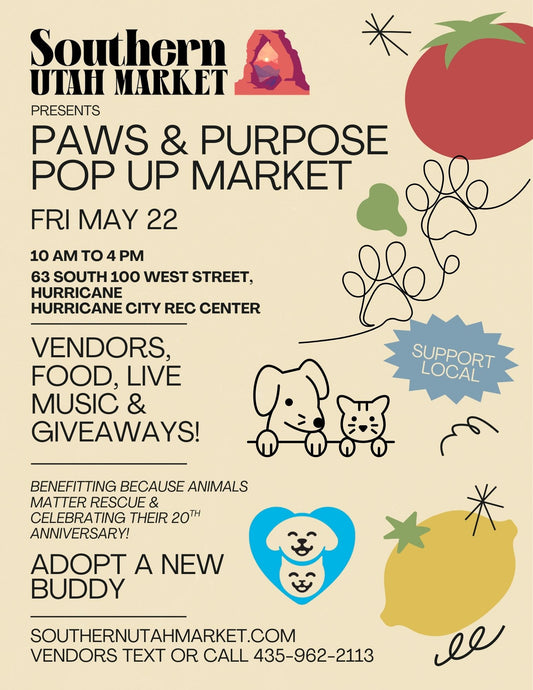 Paws & Purpose Pop Up Market