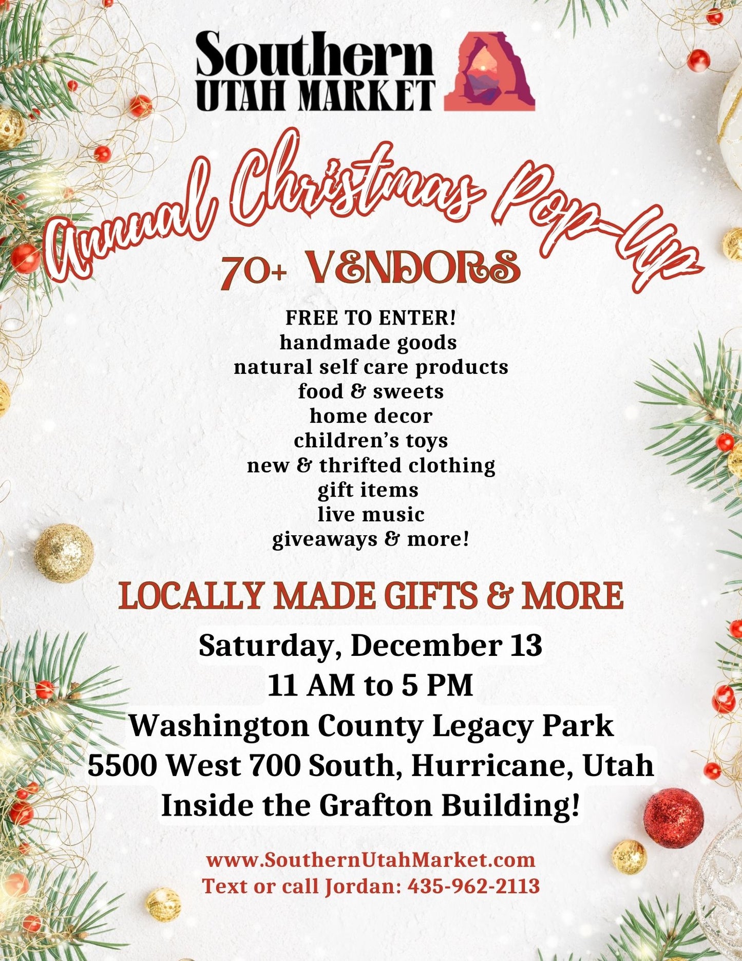 Christmas Market at Legacy Park🎄