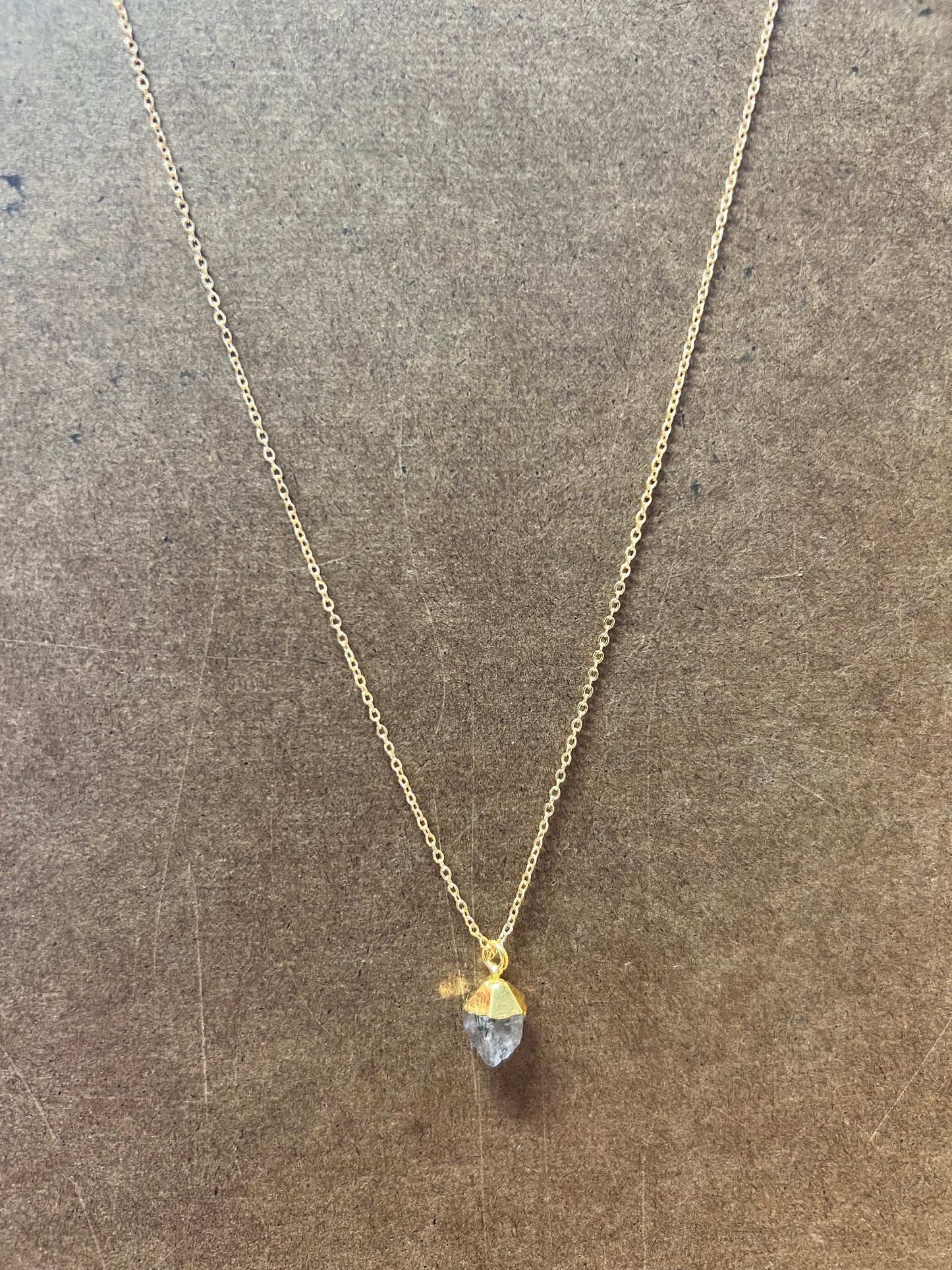 55 North Studio - Herkimer Diamond Nugget Necklace