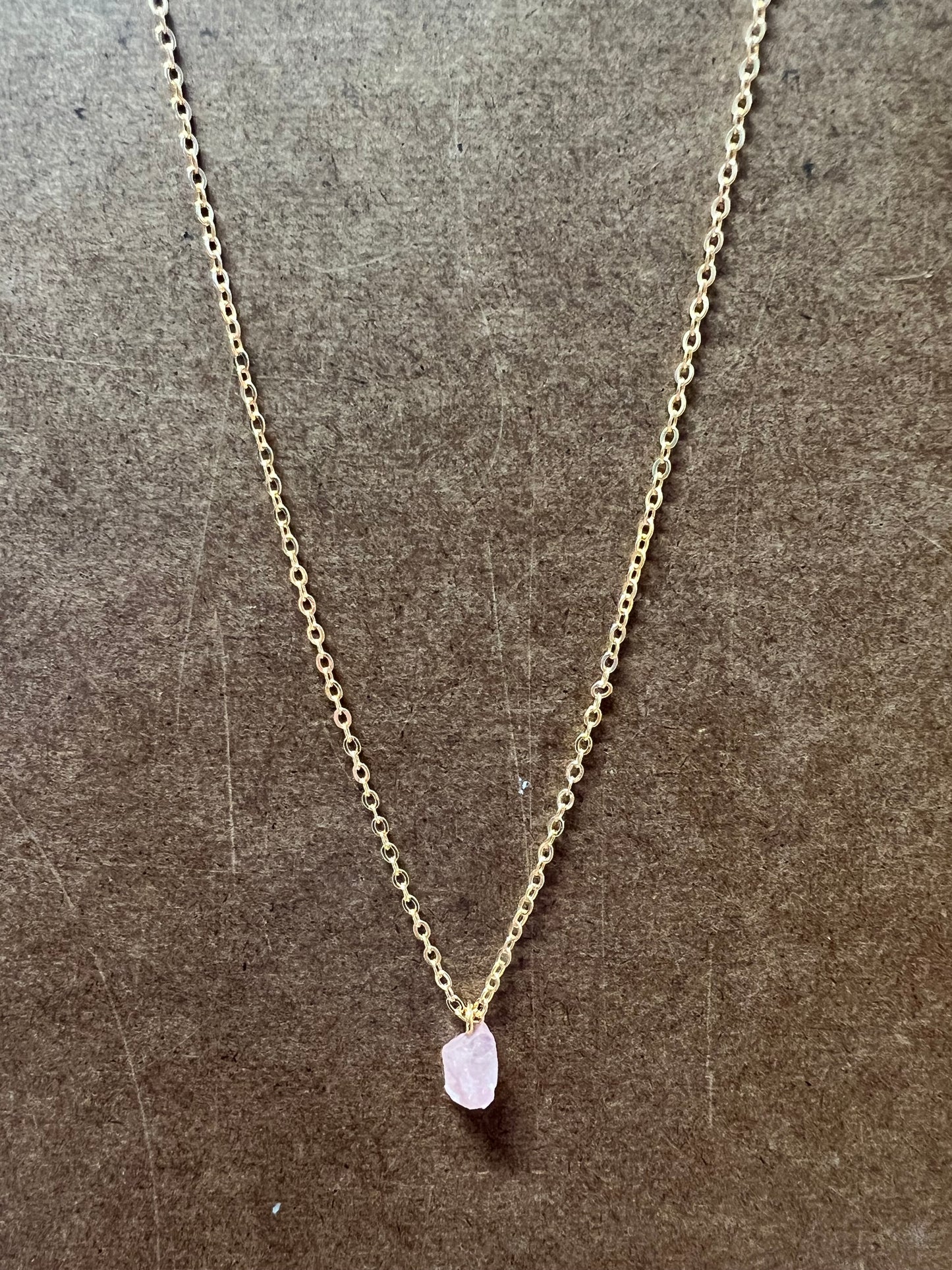 55 North Studio - Moonstone Nugget Necklace