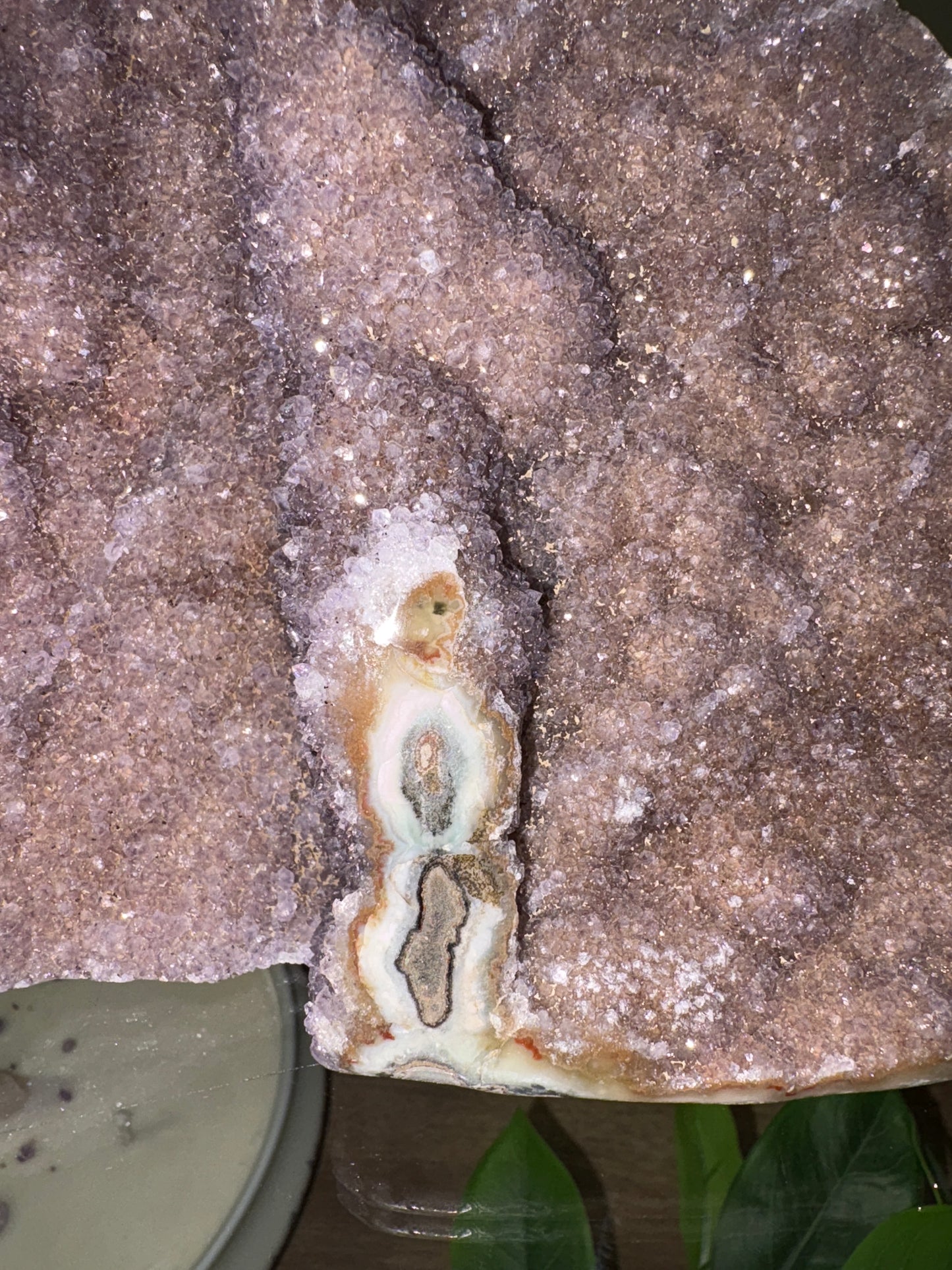 Agateway Apothecary - Amethyst Geode Statement
