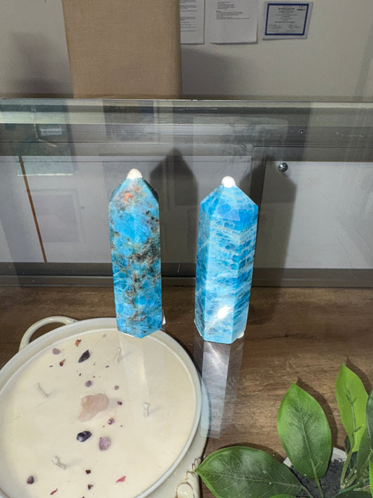 Agateway Apothecary - Blue Apatite Tower