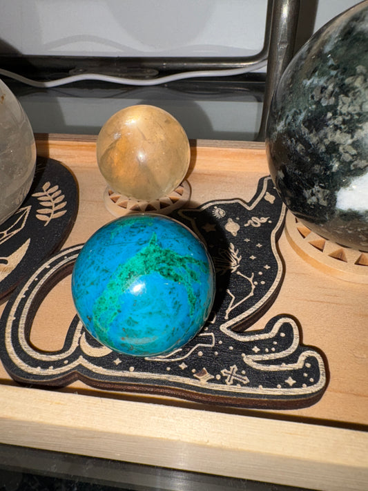 Agateway Apothecary - Chrysacolla Sphere