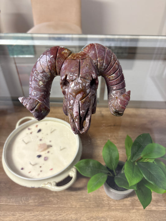 Agateway Apothecary - Ram Skull Statement Piece
