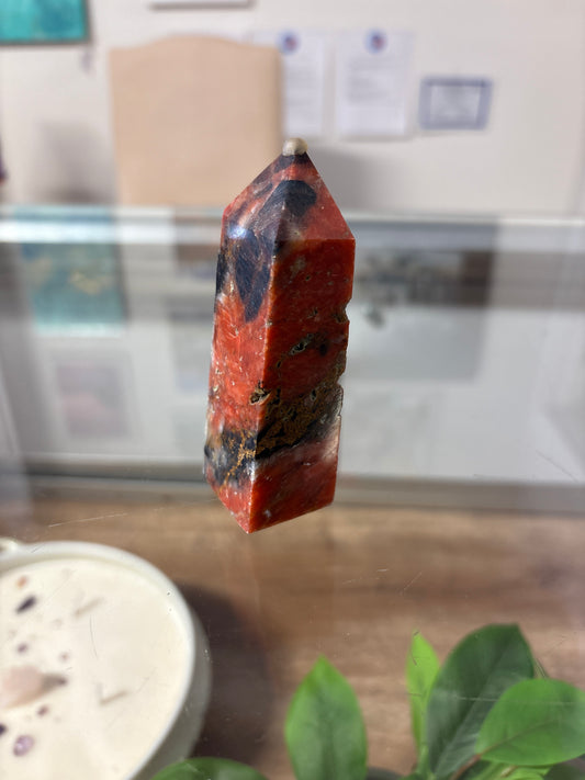 Agateway Apothecary- Sunstone/Blue Apatite Tower