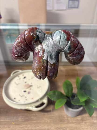 Agateway Apothecary - Ram Skull Statement Piece