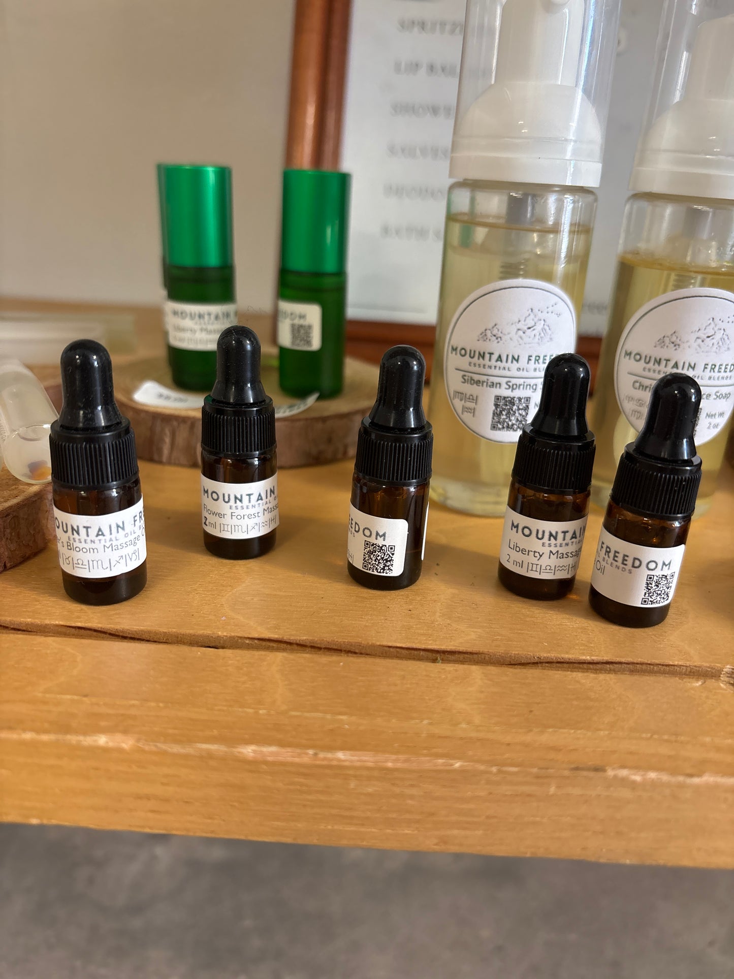 Mountain Freedom Wellness - 2 ml massage oil