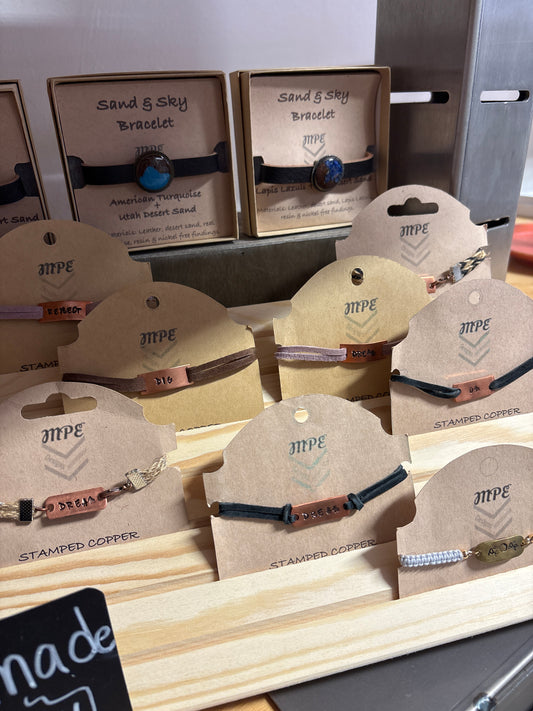 MPE Designs - Stamped Bracelets